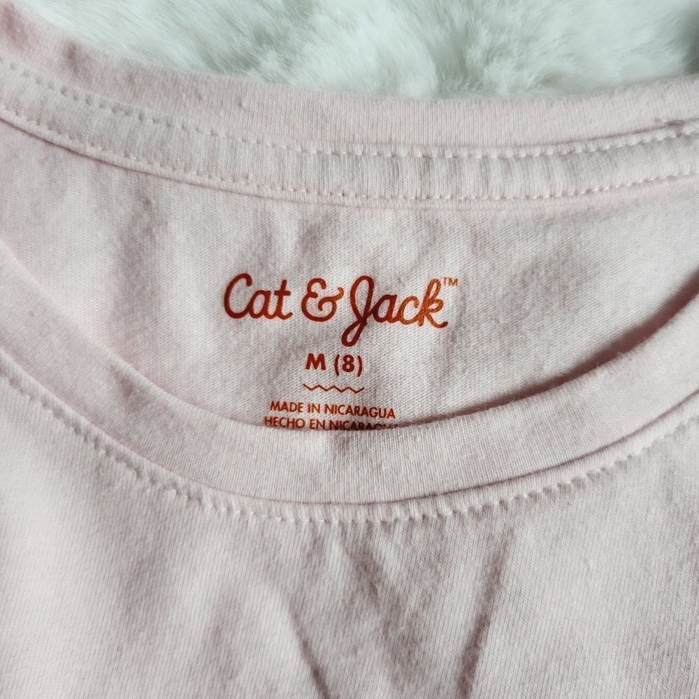 Cat & Jack, Girls' Rainbow T-shirt, 3KIDN-AY - Picture 3 of 3